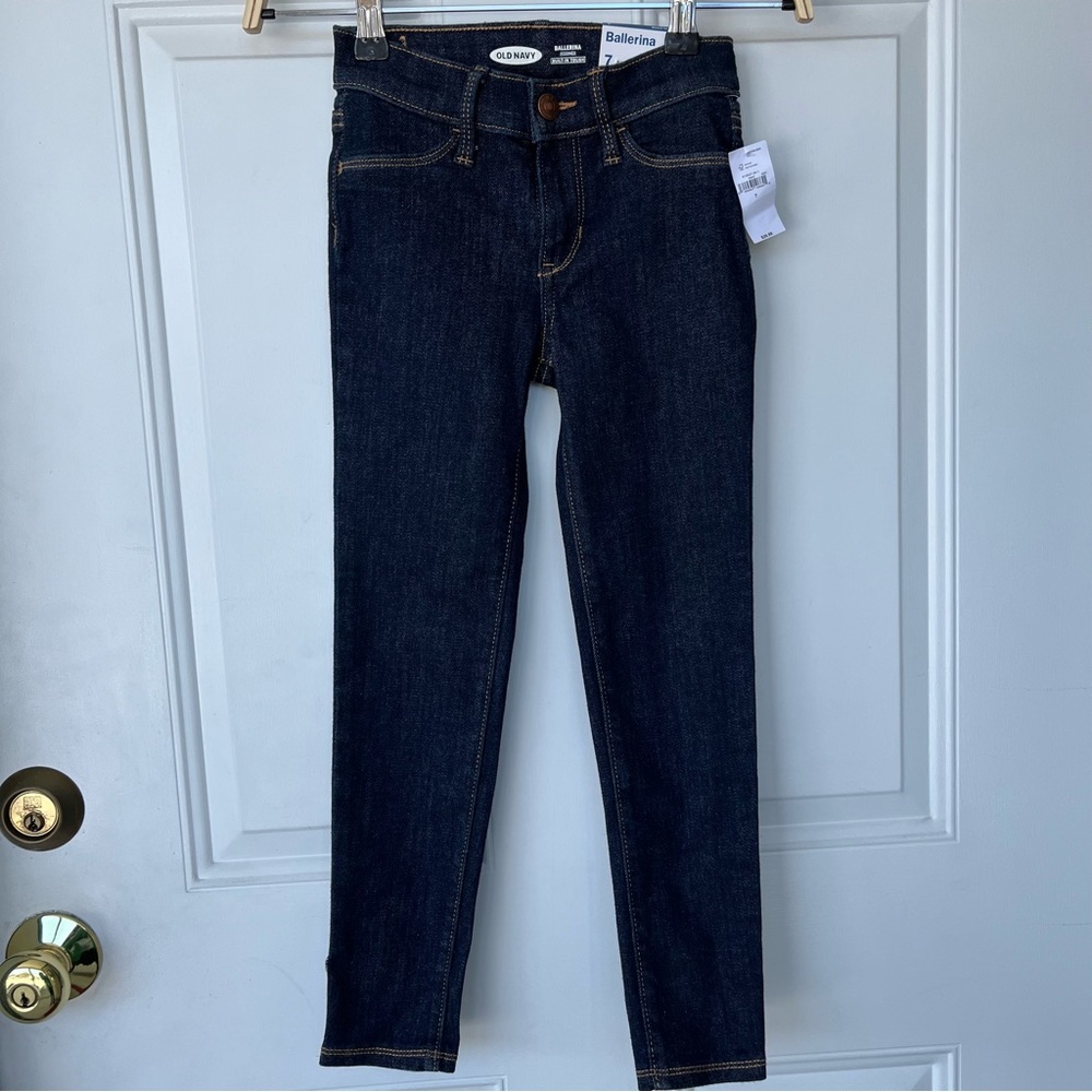•Old Navy• NWT Girls Ballerina Jeggings - Size 7